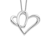 'A Part of My Heart' (Mother) Pendant Necklace in Sterling Silver with Chain